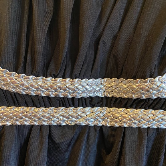 NWT Black & Silver Dress - Picture 3 of 6